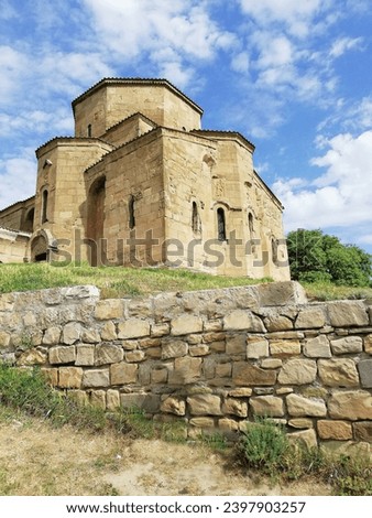 Georgian Orthodox Monastery in Mtskheta, Jvari Monastery.