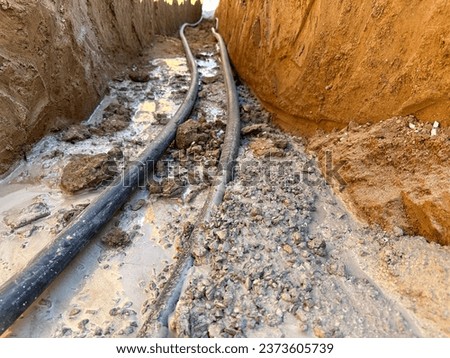 Geothermal earth loop for ground source heat pump