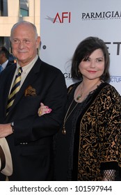 Gerald McRaney And Delta Burke At The Premiere Of 