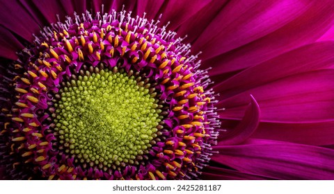  Gerbera flower close up. Macro photography. Card Gerbera Flower. Natural romantic conceptual floral Macro background. - Powered by Shutterstock