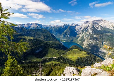 Königsee, German Alps, Bavaria During Summer