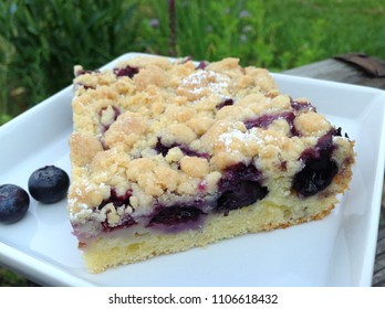 german blueberry cake