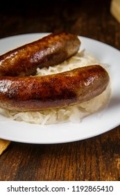 BRATWURST BANNER SIGN brats beer sauerkraut sandwich bun wisconsin eat