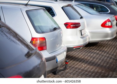 German Cars On Parking Area Stock Photo 601426358 | Shutterstock