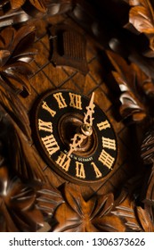 German Coo Coo Clock Made With Wood From The Black Forrest.