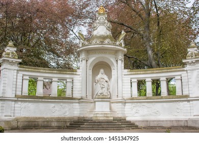 German Empress Augusta Victoria (Kaiserin Augusta Deutsche Kaiserin und Königin von Preußen) Memorial Koblenz Rhineland Palatinate Germany