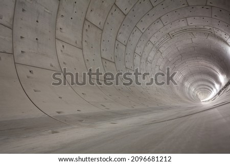 german endless Tunnel Railway Construction
