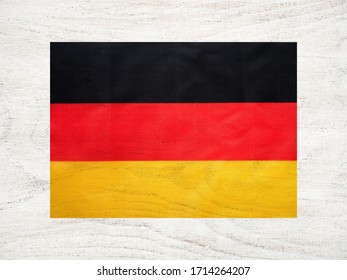 Drapeau Allemand Belle Carte De Voeux Photo De Stock Modifiable