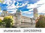 The German Museum of Masterpieces of Science and Technology in Munich, Germany. Deutsches Museum. High quality photo