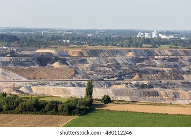german open-cast mining inden