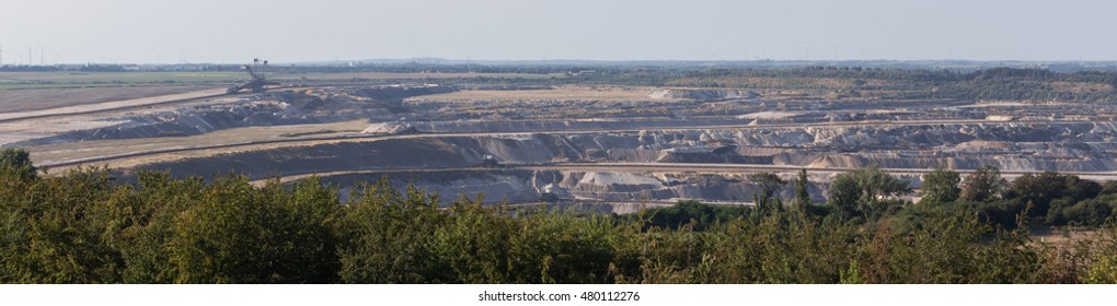 german open-cast mining inden