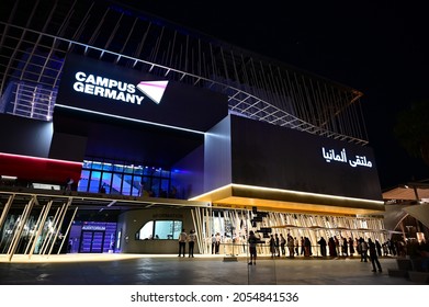 German Pavilion At Expo 2020. Dubai, UAE - October, 2021