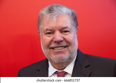 German Politician Kurt Beck At Frankfurt Bookfair 2014 / Buchmesse Frankfurt 2014