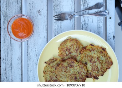 German Potato Fritter, Rösti Or Potato Pancake