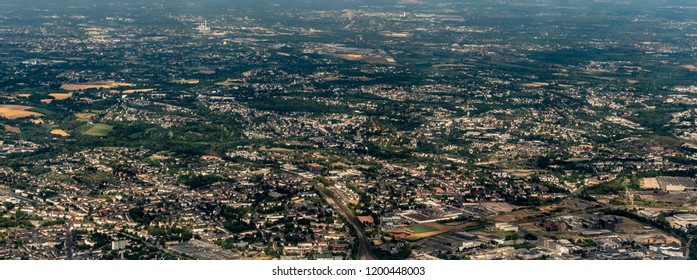 German Ruhr Area From Above
