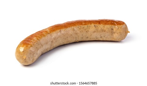 German Sausage Isolated On White Background Stock Photo 1564657885 ...