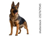 The German Shepherd is a highly intelligent, loyal, and versatile breed known for its strong work ethic. It is often used in police, military, and service roles due to its agility, strength, and train