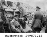 German soldiers observing No Man