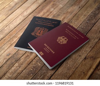 German And Syrian Passport