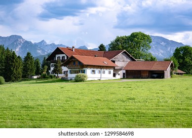 German villages and scenic nature of bavaria. Germany