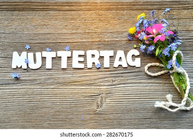 German Word Muttertag Mothers Day 260nw 282670175 