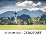 Germany, Bavaria, Allgaeu, Speiden, pilgrimage church Maria Hilf