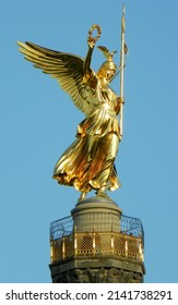 Germany, Berlin, Victory Column, the statue of Victoria