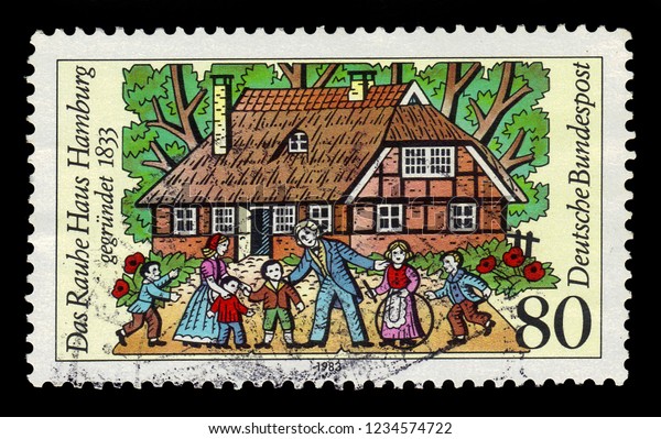 Germany Circa 1983 Postage Stamp Printed Stock Photo Edit Now