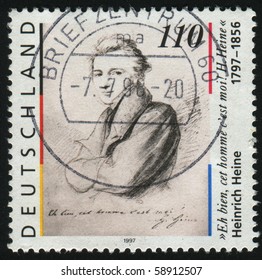 FEDERAL REPUBLIC OF GERMANY - CIRCA 1988: A stamp printed in the 