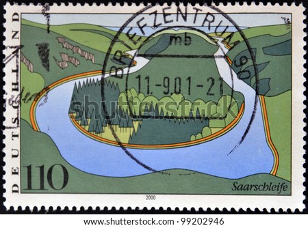 Resultado de imagen para rivers and postal stamps of Germany