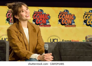 Germany  Dortmund 14.4.19 Elizabeth Olsen In Comic Con 