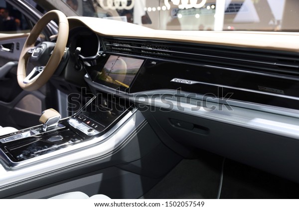 Germany Frankfurt 10september 2019 Audi Q7 Stock Photo Edit