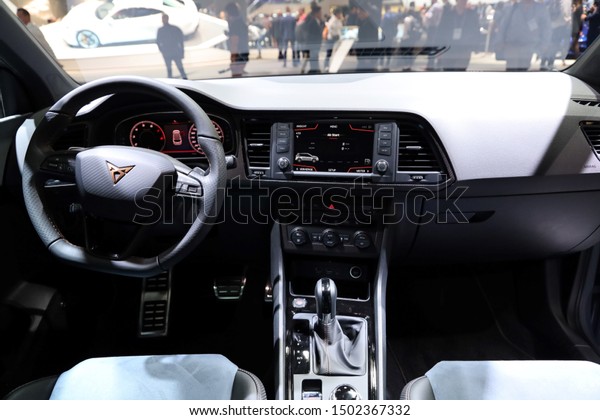 Germany Frankfurt 10september 19 Cupra Ateca Transportation Stock Image