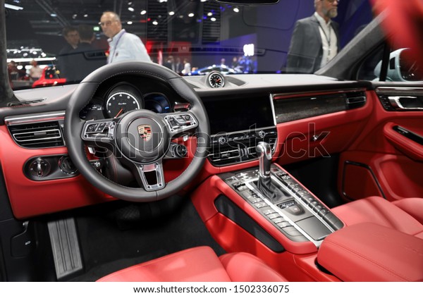 Germany Frankfurt 10september 2019 Porsche Macan Stock Photo