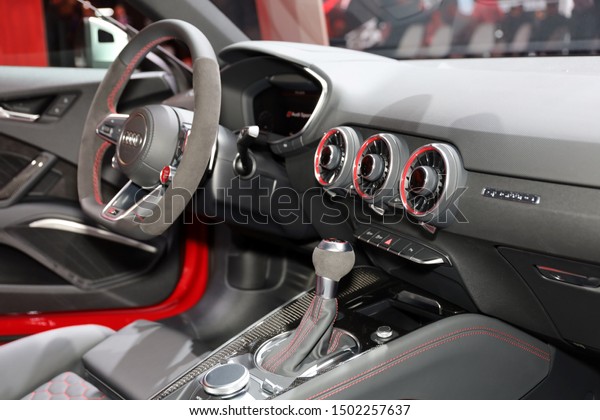 Germany Frankfurt 10september 2019 Red Audi Stock Photo Edit Now