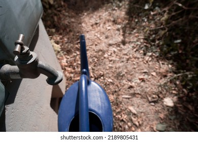 Germany Has Had Exceptionally Little Rain In The Summer Of 2022, The Ground Is Dry, The Rain Barrels Are Empty, And Water Is Becoming Scarce.