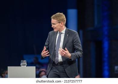 Neumünster, Germany, March 18, 2022, Election Campaign Kick-off Of The CDU Top Candidate Prime Minister Daniel Günther As Speaker