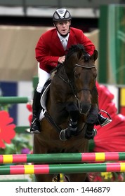 Germany Marcus Ehning Rides Sandro Boy During FEI World Cup Jumping Final In Kuala Lumpur, Malaysia, 2006