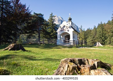 Germany, Mittenwald, chapel