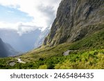 Gertrude Valley in Milford Sound - New Zealand