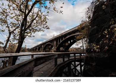 Gervais Street Bridge In Columbia, South Carolina.