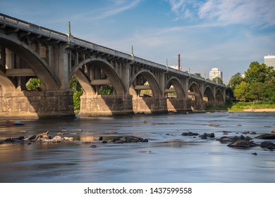 Gervais Street Bridge, Congaree River . Columbia, SC 