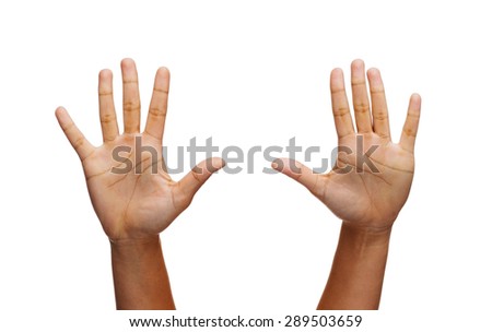 Similar – Image, Stock Photo two palms