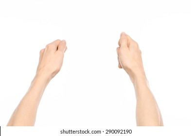 first person looking at hands