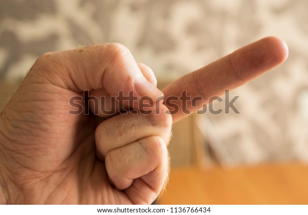 Get off my middle\
finger