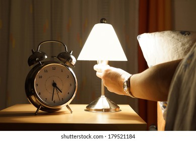 get out of bed in the middle of the night - Shutterstock ID 179521184