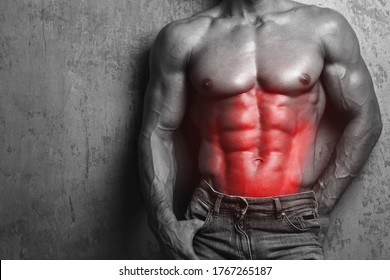 Get six-pack abs fast. Specialization for abdominal muscles in bodybuilding.