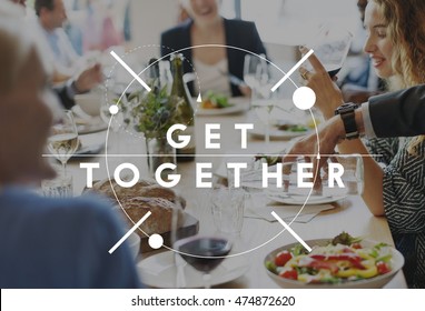 Get Together Gathering Support Teamwork Concept