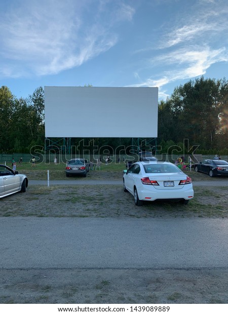 Getting ready to watch a movie at the local\
drive-in taken on June 30 2019 in Langley\
BC