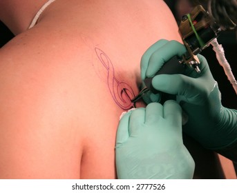 Getting A Tattoo